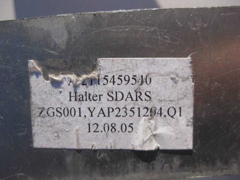 Mercedes-Benz  A2115459540 Кронштейн супутникового радіо E-Class S211 універсал Одесса - изображение 3