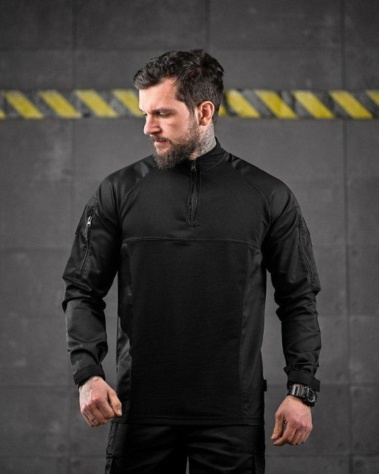 Летний тактический костюм OBLIVION TRIPOD черный   ДЛ6452 Одесса - изображение 7