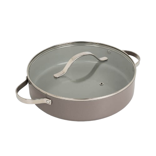 Каструля 3,95л з кришкою а/п Ceramic MR-4009-28S Maestro Житомир - фото 2