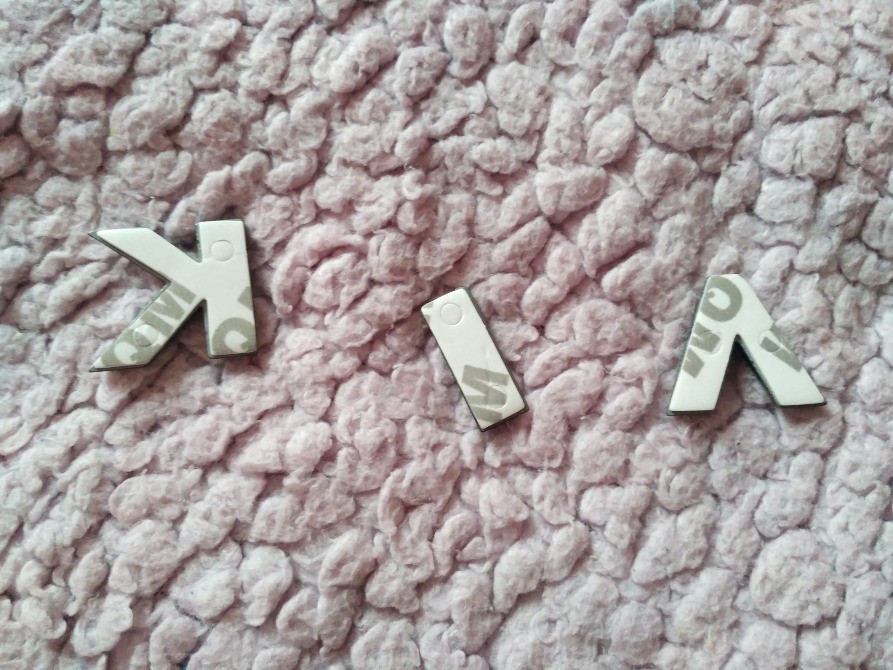 Металеві букви Kia Чорна на кузов авто не рж Київ - фото 4