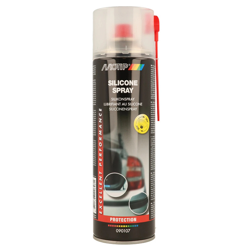 Змазка багатофункціональна Motip Silicone Spray силіконова прозора аерозоль 500мл Львів - фото 1