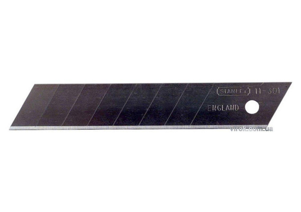 Леза змінні з відломними сегментами STANLEY : M= 18мм,  5 (Шт/Уп.) Одеса - фото 1