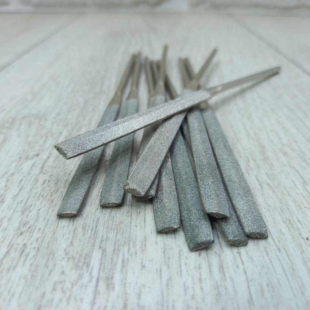 Надфіль алмазний ромбоподібний - ручний інструмент для точної обробки металу, скла та кераміки. Харків - фото 2