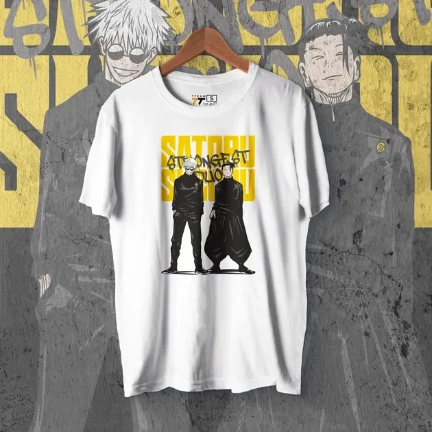 Футболка чоловіча з  принтом Магическая Битва Сатору и Сугуру 2 WE Розмір 48 Дніпро - фото 1