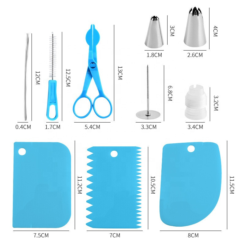 Набор для украшения тортов и кексов в кейсе Киев - изображение 11