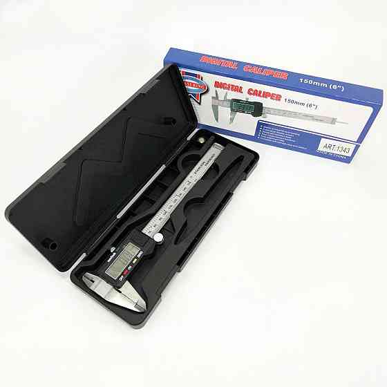 Электронный штангенциркуль в кейсе Digital, Цифровой штангенциркуль 150 мм, Измерительные приборы EA-19 Львов