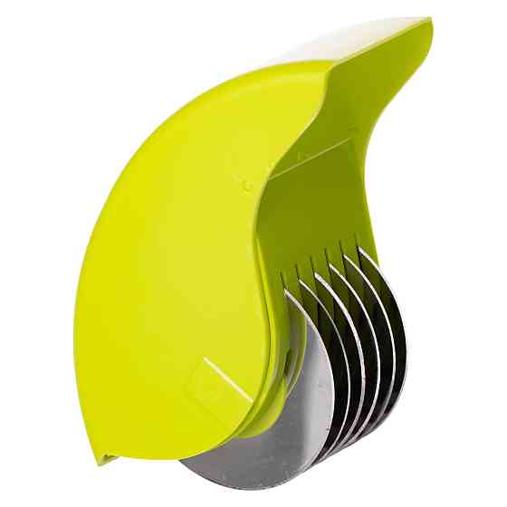 Ding Lanfang Ніж слайсер для зелені 6 лез ножа подрібнювач для зелені 15×6×8 (см) Салатовий HP- Коломия