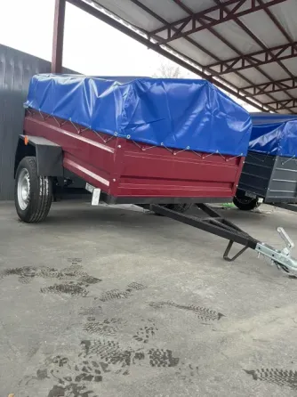Новий автомобільний причіп 200х130х40 від заводу"Дніпро" Вільнянськ