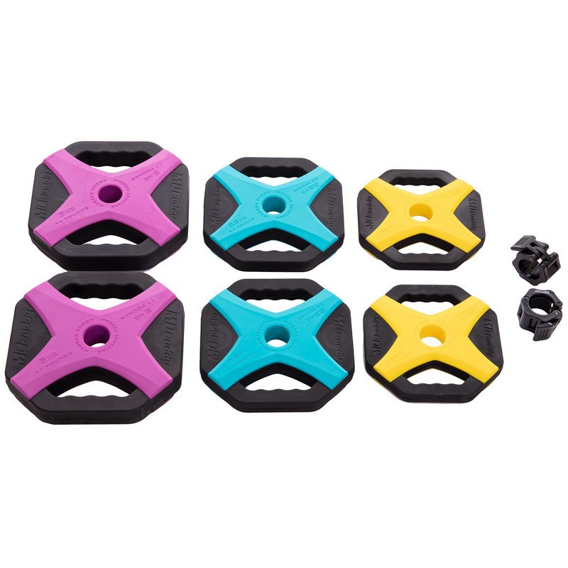 Штанга для фітнесу й аеробіки 20 кг MDbuddy 2684 довжина-1,4м 30 мм Київ - фото 8