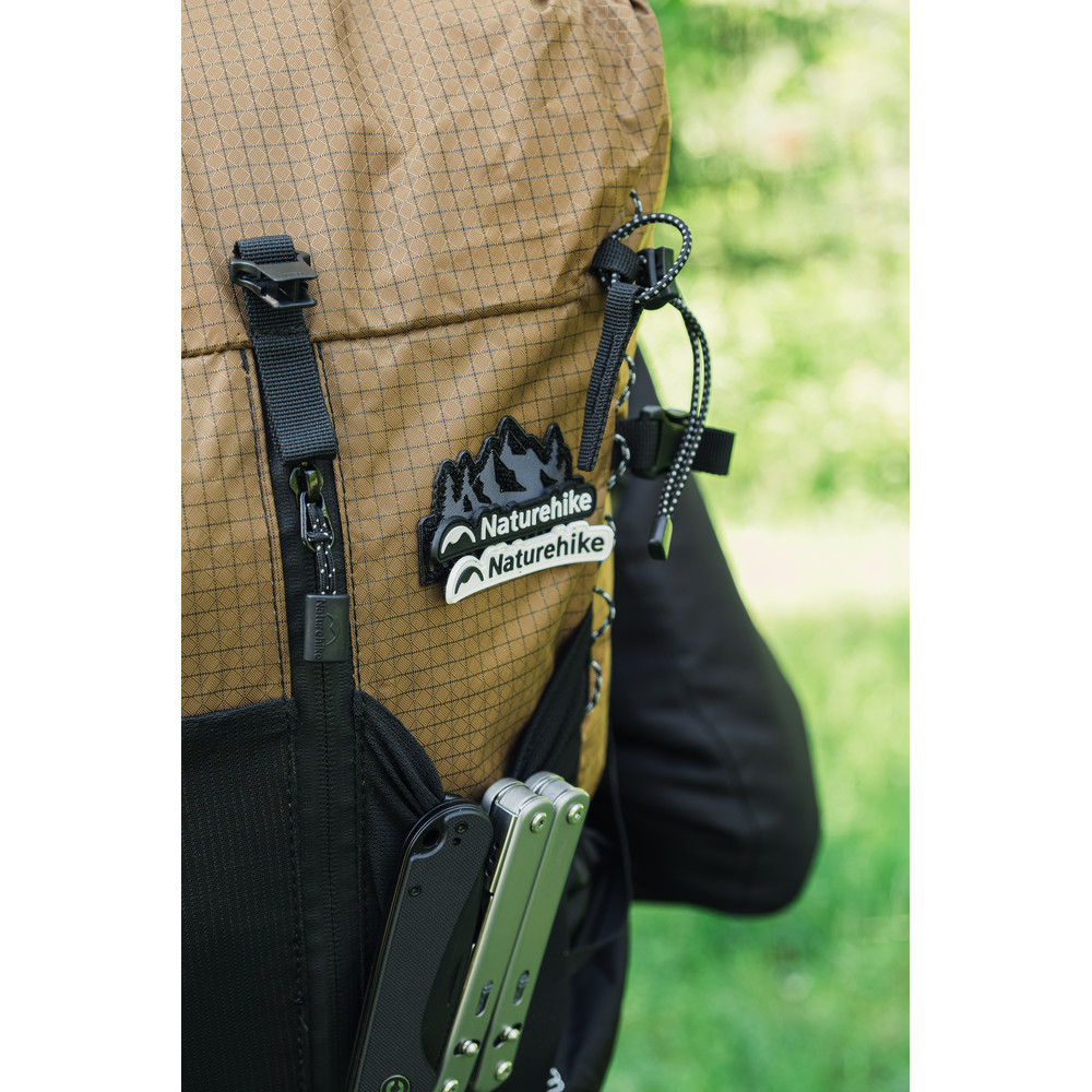 Рюкзак туристичний Naturehike Helium CNK2300016, 30+5 л, коричневий Київ - фото 11