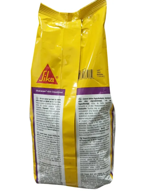 Затирка цементна для швів Sika Sikaceram-655 grey сірий 2 кг Киев - изображение 6