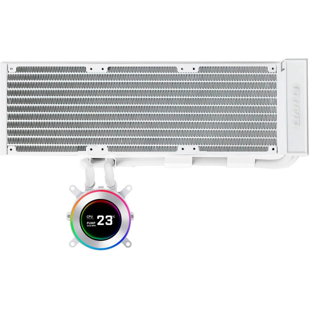 Система водяного охолодження Lian Li HydroShift II LCD-C 360 Fanless White (G89.GHS2LCD36W.00) ( Білий ) Харків - фото 1
