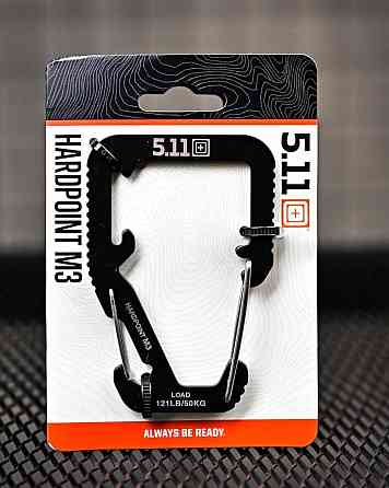 Карабін 5.11 Tactical Hardpoint M3, чорний ПП8142 Київ