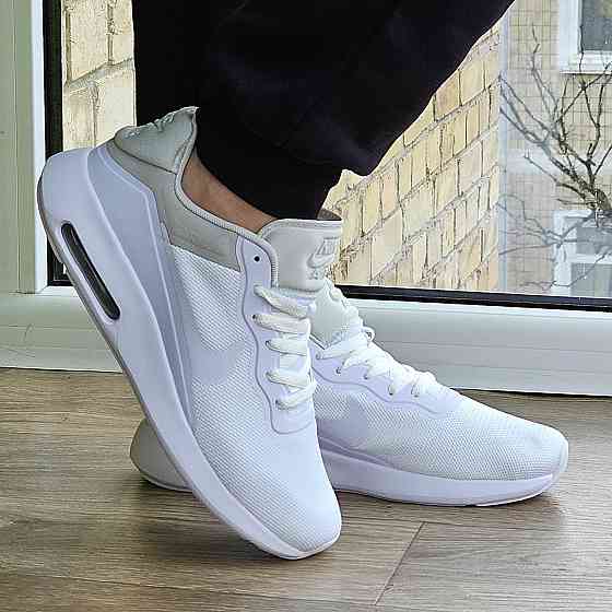 Мужские Кроссовки Nike 90 Белые Найк с Амортизацией Тканевые Летние Сеточка (размеры: 41,42,43,44,45) - 535-3 Днепр