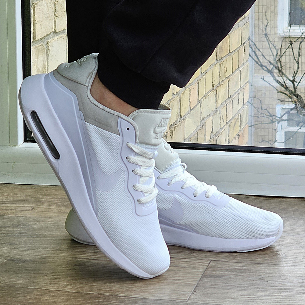 Мужские Кроссовки Nike 90 Белые Найк с Амортизацией Тканевые Летние Сеточка (размеры: 41,42,43,44,45) - 535-3 Днепр - изображение 5