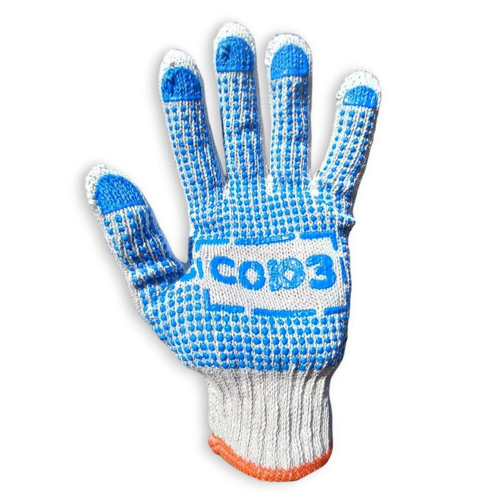 Рукавички господарські робітники Союз універсальні міцні для дачі, городу, ремонту та будівництва Харків - фото 2