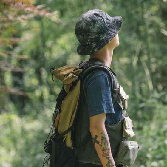 Панама туристична Naturehike NH21FS538, темно-синя Київ