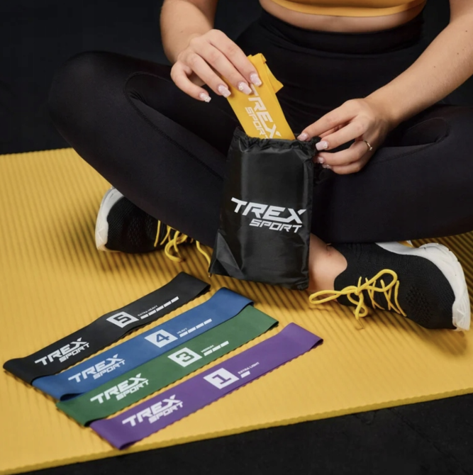 Набір резинок для фітнесу Trex Sport TX-065RBC 1-18кг Киев - изображение 5