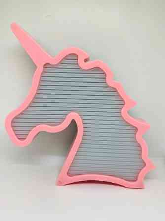 Ночник светильник Единорог с буквами 142шт Light up message board Винница