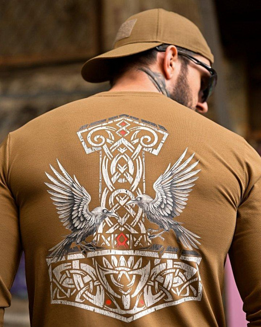 Мілітарі лонгслів лійка ПП7873 Одеса - фото 5