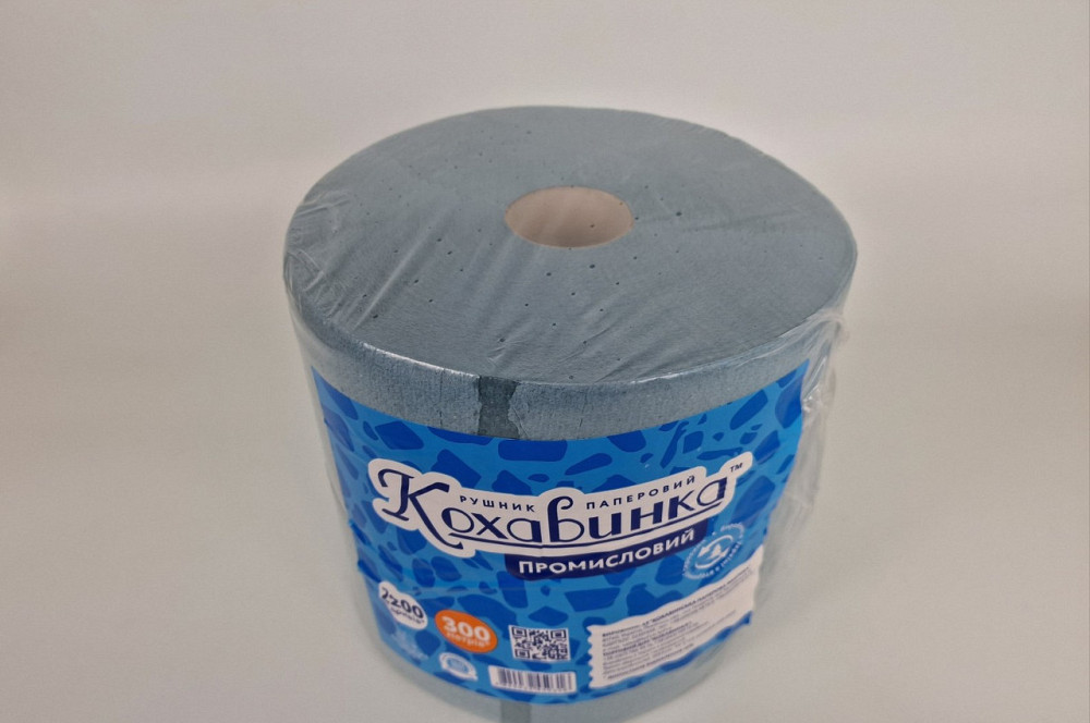 Паперовий рушник Каховинка 270*280мм 300 метр кольорове Харків - фото 2