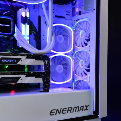 Кулер для корпуса Enermax SquA RGB White (UCSQARGB12P-W-SG) Винница - изображение 8