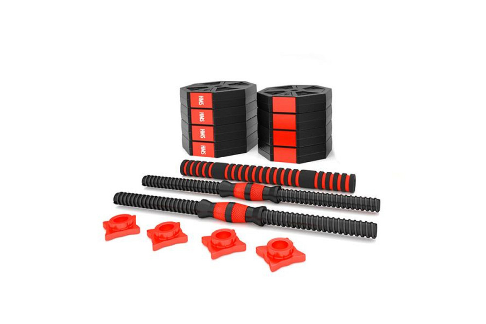 Набір композитні штанга та гантелі 15 кг HMS SGC15 Київ - фото 5