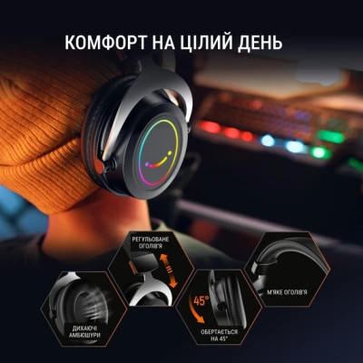 Навушники Fifine H3 RGB Black (H3) Вінниця - фото 3