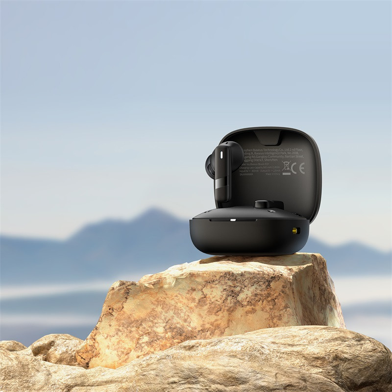 Бездротові навушники Baseus Bowie E20 True Wireless Earphones Cluster Black Киев - изображение 9