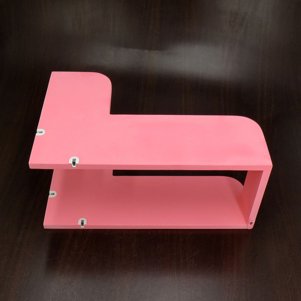 Угловая настенная полка 