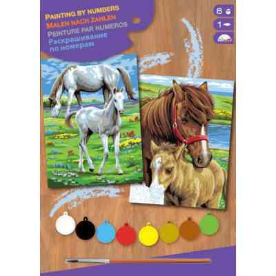Набір для творчості Sequin Art PAINTING BY NUMBERS JUNIOR-PAIRS Horses (SA0215) Вінниця