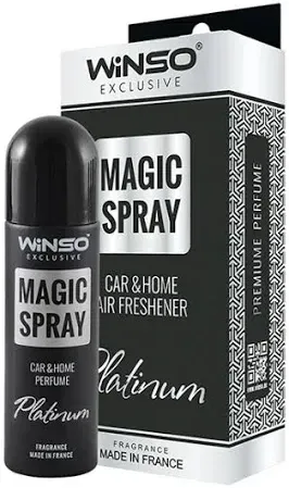 Ароматизатор повітря WINSO Magic Spray PLATINUM 30 мл – Свіжість преміум-класу для авто та дому Ковель - фото 1
