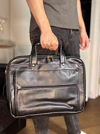 Сумка мужская Vintage 14242 для ноутбука 15.6 Черная Киев