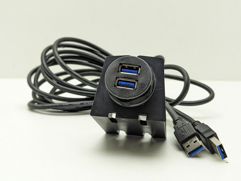 Кабель USB 3.0 для вбудованого монтажу 2м Луцьк - фото 1