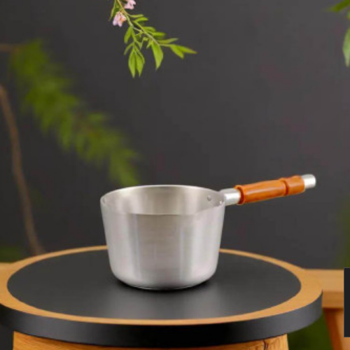 Ковш алюміній 2л з дерев'яною ручкою Interos Житомир - изображение 4