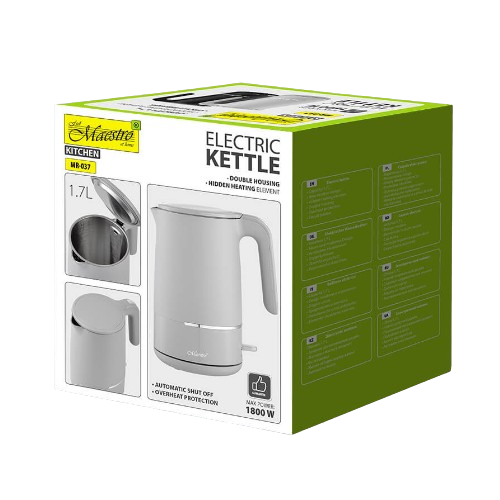 MR-037-GREY Ел.чайники 1,7 л (диск) Maestro Житомир
