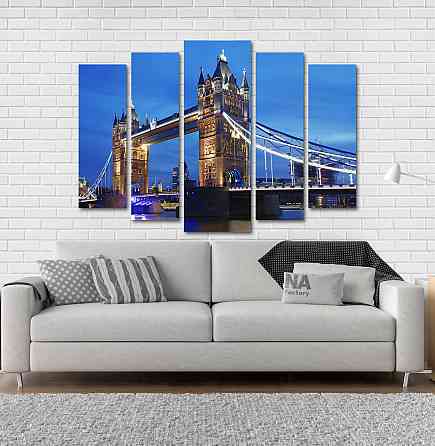 Модульна картина Лондон Міст Art-50_5 Київ