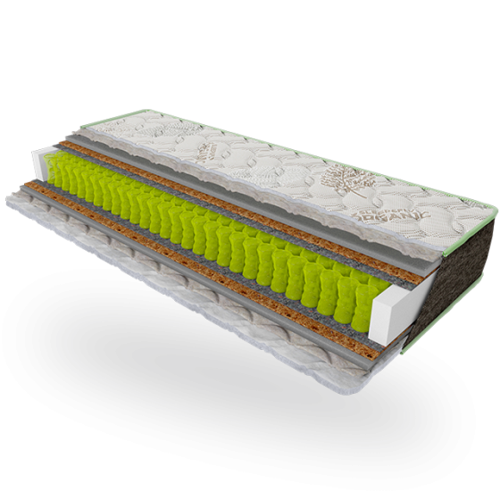 Ортопедический матрас Omega/Омега пружинный (независимая пружина - покет) М ЕММ Харьков