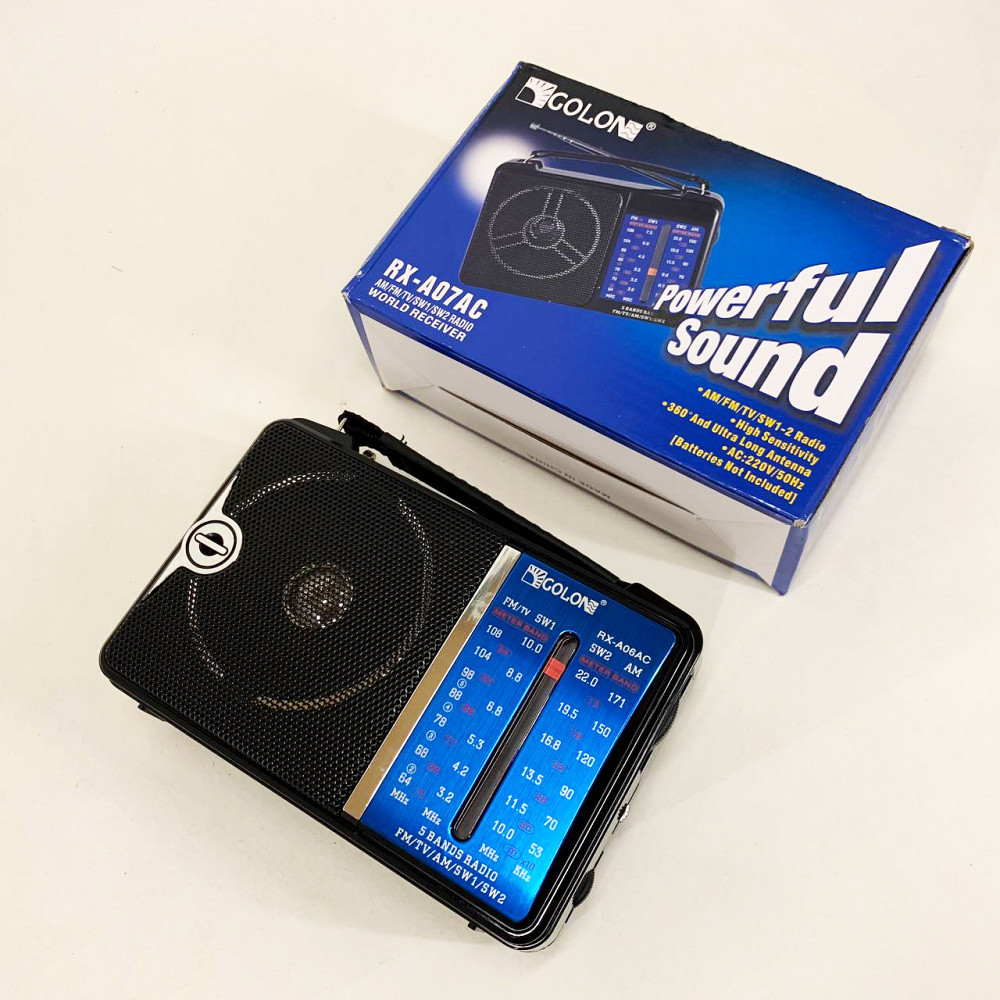 Радиоприемник от 220 GOLON RX-A06AC, Портативный приемник для любителей радио, Радио в стиле ретро NR-11 Львов - изображение 2