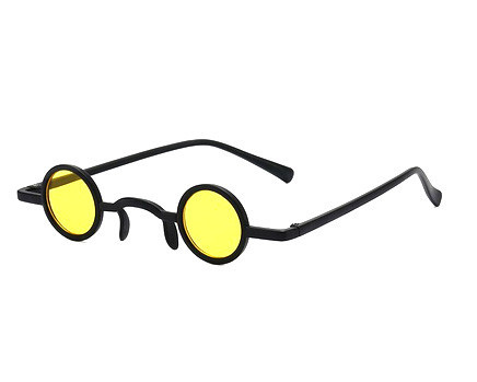 Окуляри сонцезахисні круглі жовті Retro Image Київ - фото 1