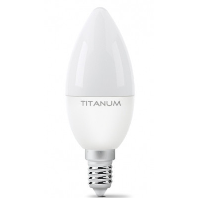 Лампочка TITANUM C37 6W E14 3000K (TLС3706143) Винница - изображение 2