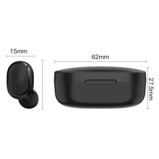 Беспроводные Наушники E6S с Led Дисплеем Bluetooth 5.1 Белые Запорожье