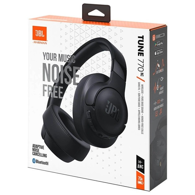 Bluetooth-гарнітура JBL T770 NC Black (JBLT770NCBLK) ( Чорний ) Харьков - изображение 8
