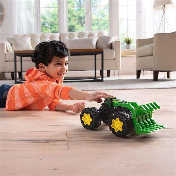 Машинка Трактор John Deere Kids Monster Treads з ковшем і великими колесами (47327) Харків - фото 17