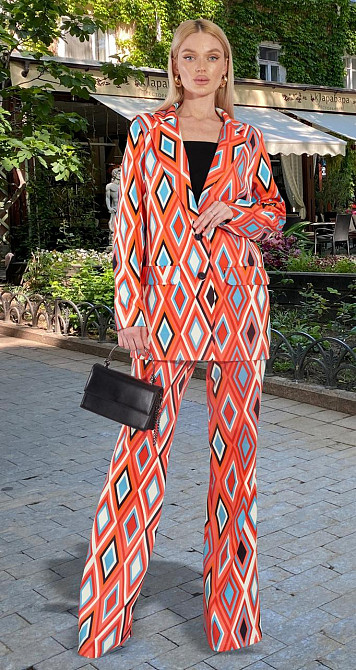 Брючний костюм з піджаком (42) Київ - фото 1