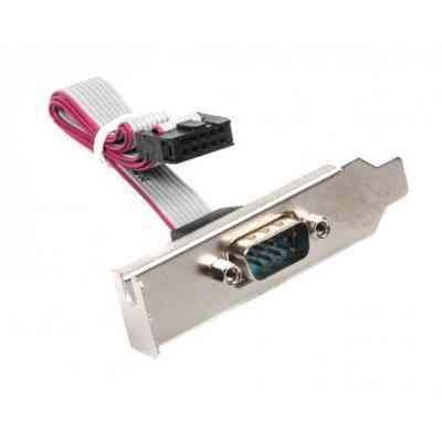 Кабель для передачі даних 1xCOM Low profile Cablexpert (CC-DB9ML-01) Вінниця