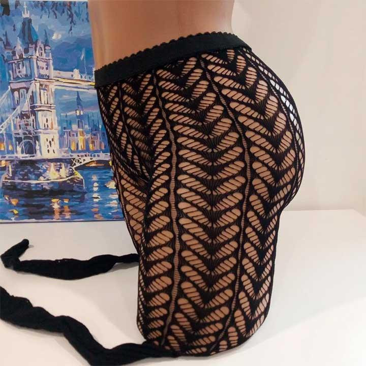 Колготки с узором 