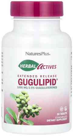 Гуггул Nature's Plus Gugulipid 1000 мг 30 таб Київ