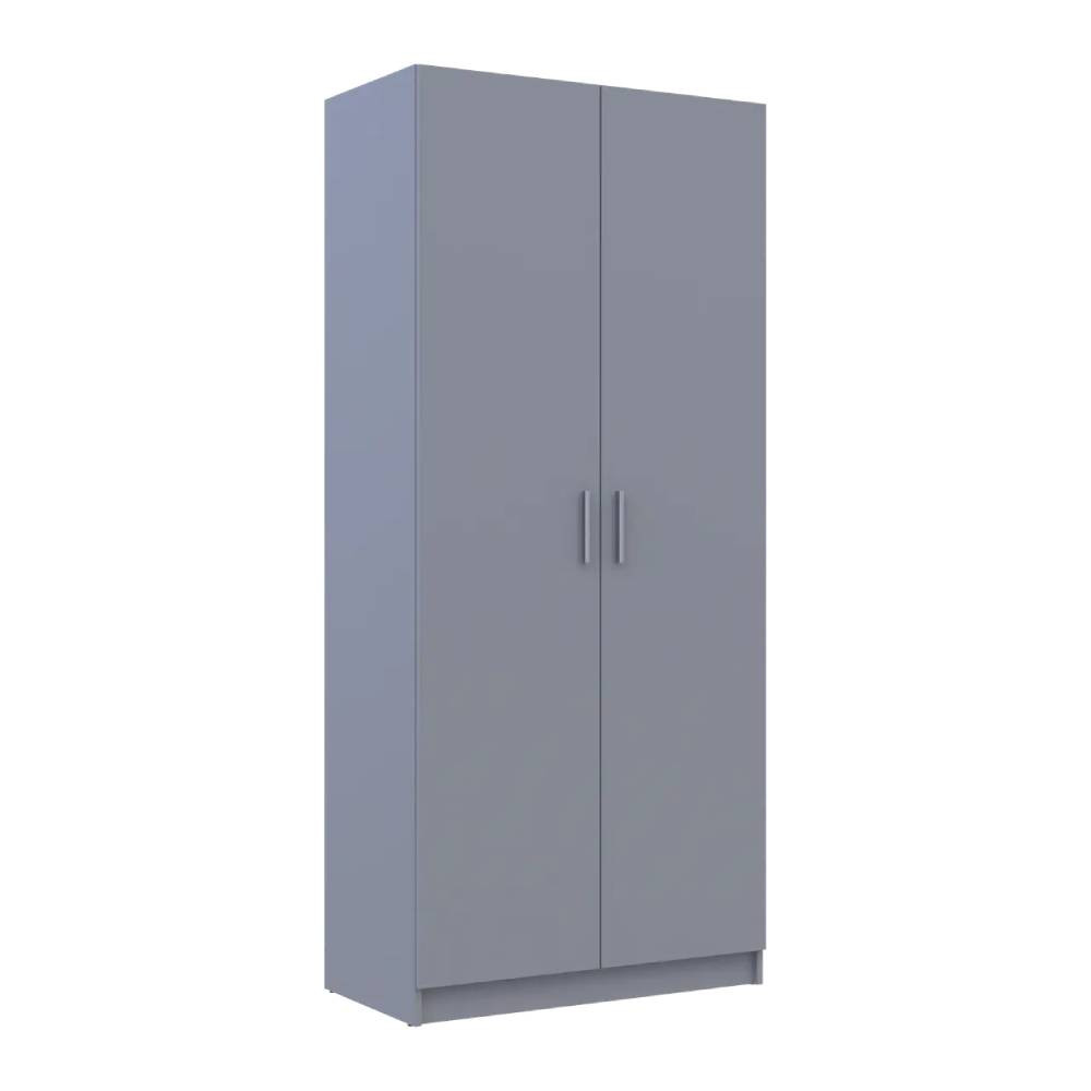Шкаф для одежды Doros Promo с полками Серый 2 ДСП 90х48х204 DRS-011632 (80737770) Львов - изображение 6