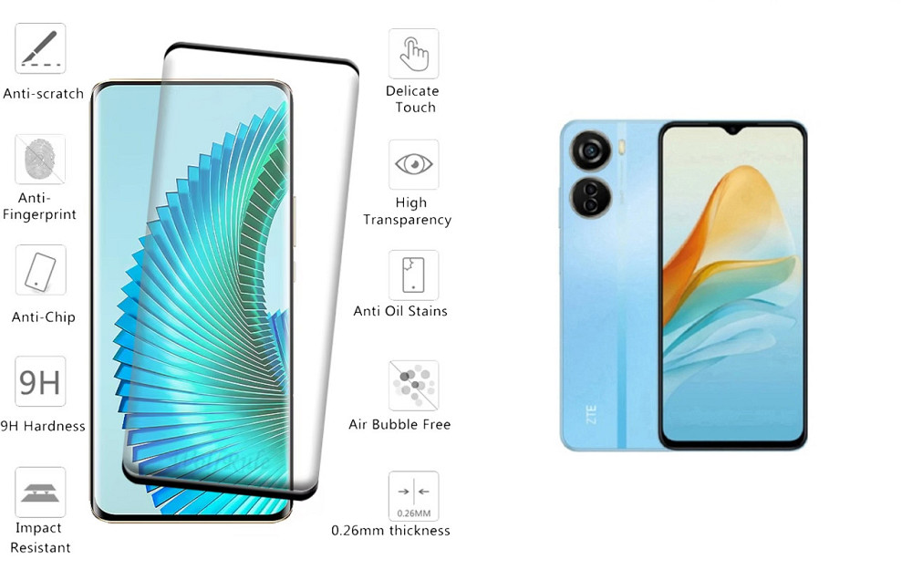 Захисне скло HyperGlass Pro для ZTE Axon 40 Lite – максимальна чутливість та захист Київ - фото 2
